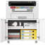 Classeur de bureau - Acier 2 portes noir avec 4 roulettes universelles et une grande capacité de rangement mobile pour une surface de pulvérisation lisse Plus d'options-130164989