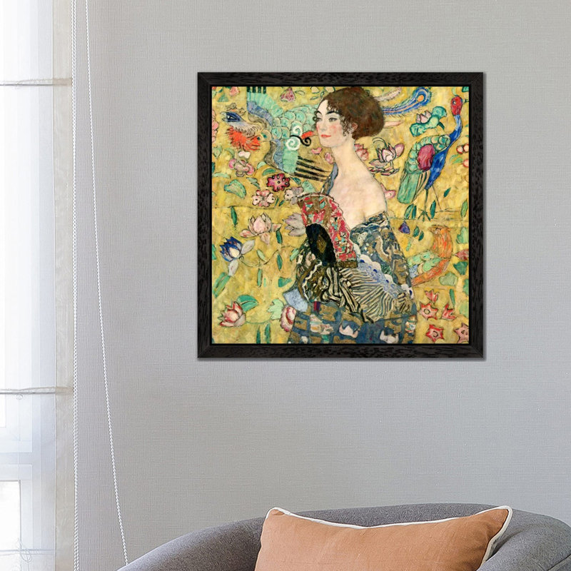 Print on Canvas, Black Floater Framed, 45.72cm H x 45.72cm W x 3.81cm D
