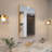 Verge 27 in. x 36 in. Silver Rectangular Tilting Mirror for Bathroom-1040508890-1040508892