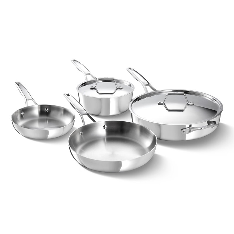 Calphalon Premier Stainless Steel 6-Piece Cookware Set