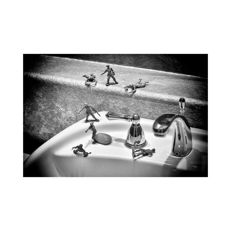 Army by MScottPhotography - Wrapped Canvas Print, 20.32 cm H x 30.48 cm W