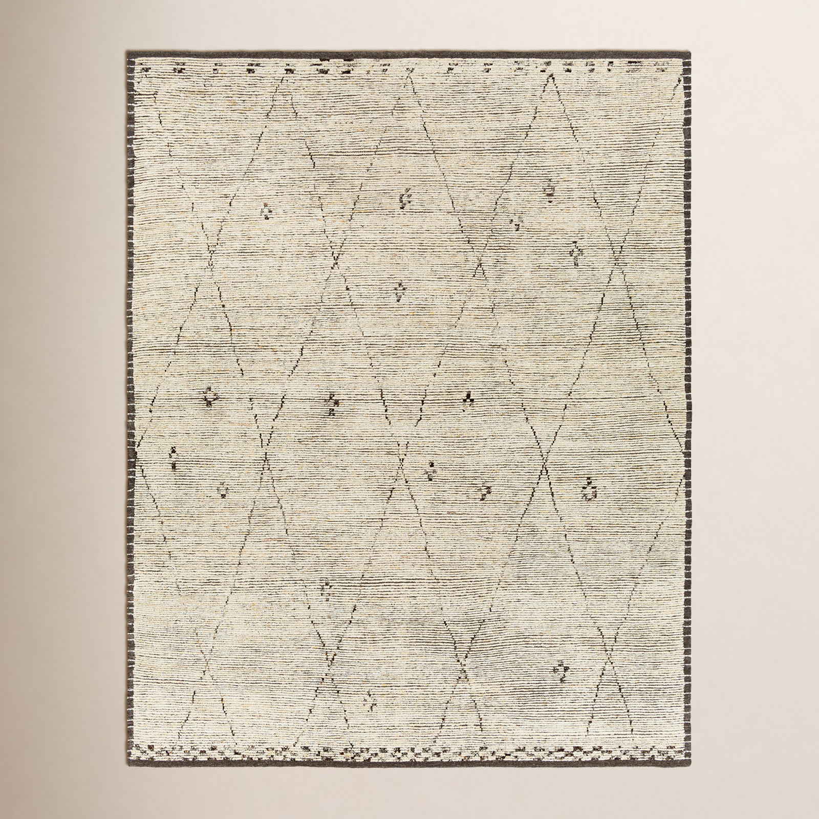 Zoelle Hand-Woven Moroccan Rug, Runner 2'6" x 8'