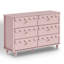 Commode lacée 6 tiroirs Dorlan-1292189782