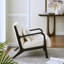 Chaise d'appoint avec coussin lombaire amovible-365029004