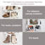 Trianna 32 Pair Rotating Shoe Rack Fits Shoe Size up to 10-1983138339
