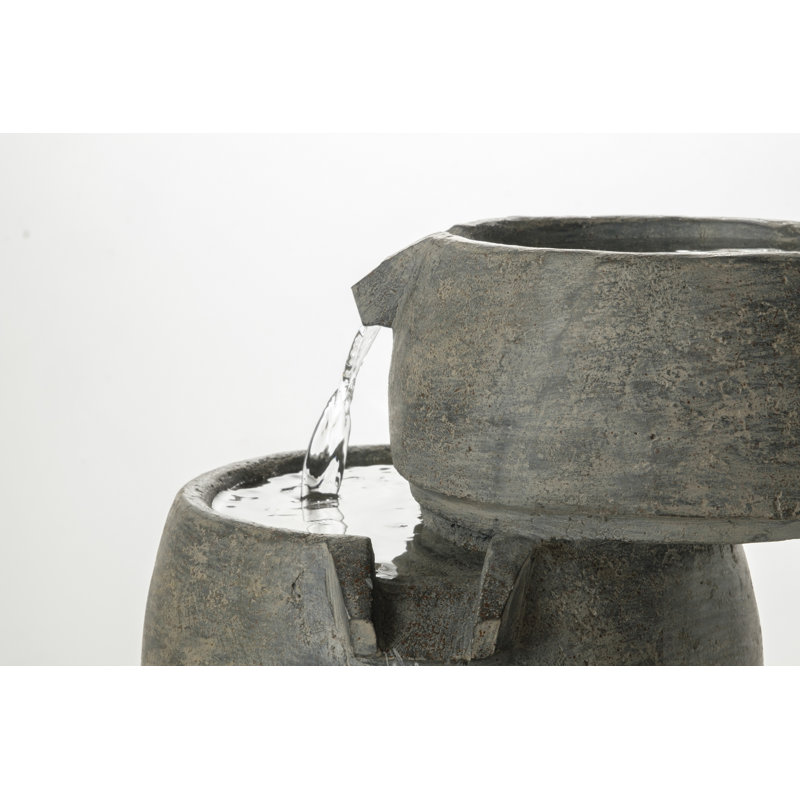 Cohlton Outdoor Fountain with Lights