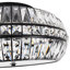  Plafonnier encastré en cristal 3 lumières 18,31 po-1286991346