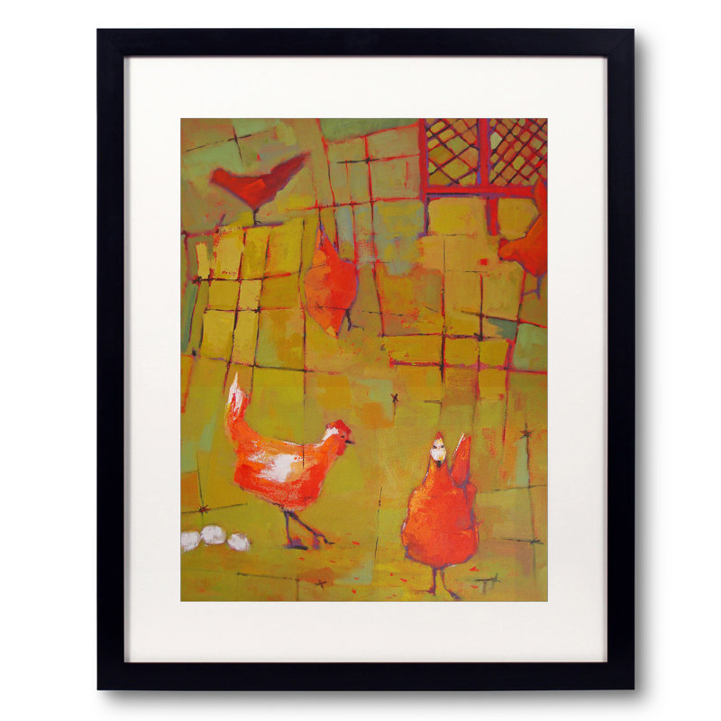 The Coop Print by Phyllis Adams, 32" H x 24" W