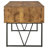 Rustic Nutmeg Writing Desk With 4 Drawers | Gift Idea-1808268248