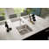 Lustertone 18.5" L x 18.5" W Undermount Kitchen Sink