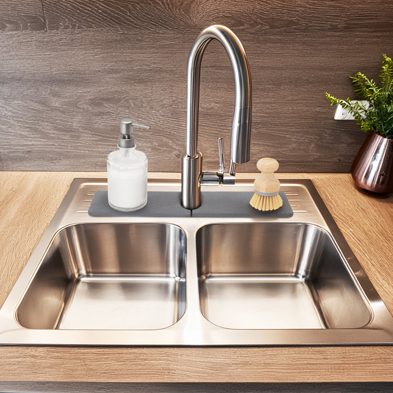 Diatomite Faucet Mat (23.5" x 3.75")