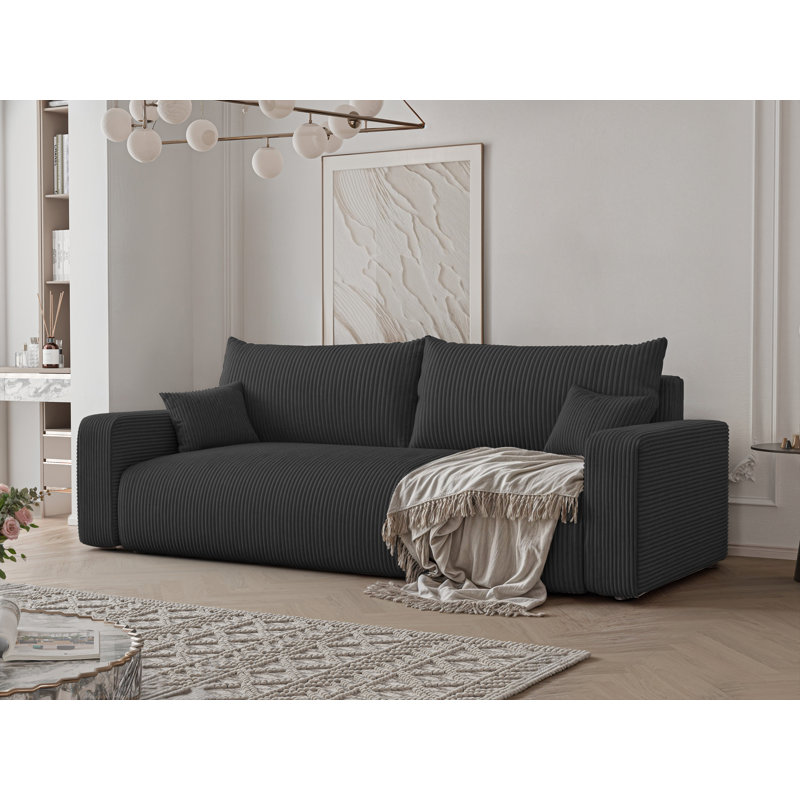3 Seater Sofa, Black