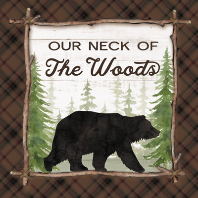 «Vistawood Our Neck Of The Woods on Canvas» par Mollie B., impression