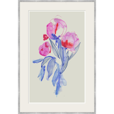 Peony " Peony I " by Yuki Osada Painting Print