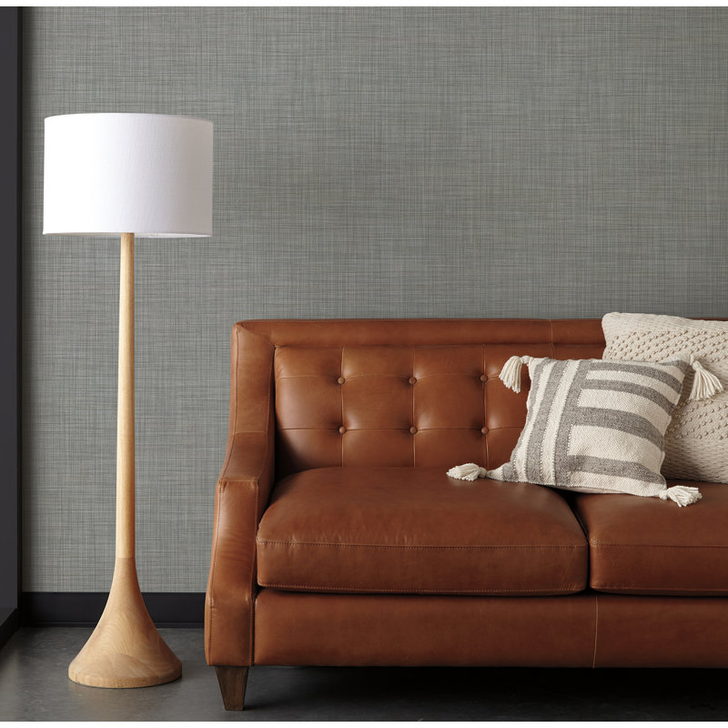 Papier peint Crossroad Oat, Gris