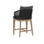 Capri Outdoor Teak Bar Stool