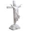 Statue de Jésus Glorifié sur croix