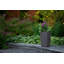 Algreen Valencia Planter, Square Taper Planter with Elevated Plant Shelf, 14-In. by 24-In. Height, Slate-1170089259