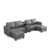 Grey Faux Leather est en rupture de stock