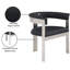 Chaise avec accoudoirs à dossier rembourré Romeo-1223767014-1223767009
