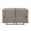 Causeuse inclinable double luxueuse 1pc