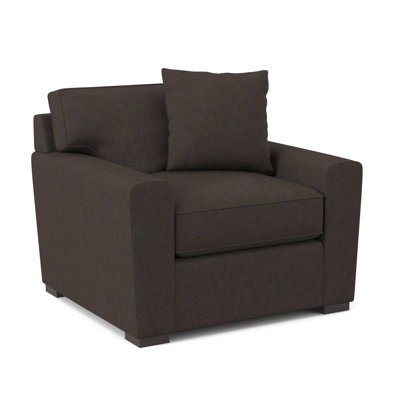 Fauteuil en polyester l 42 po Zinah