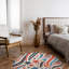 Tapis tressé Bold Patriotic Lines-106464401