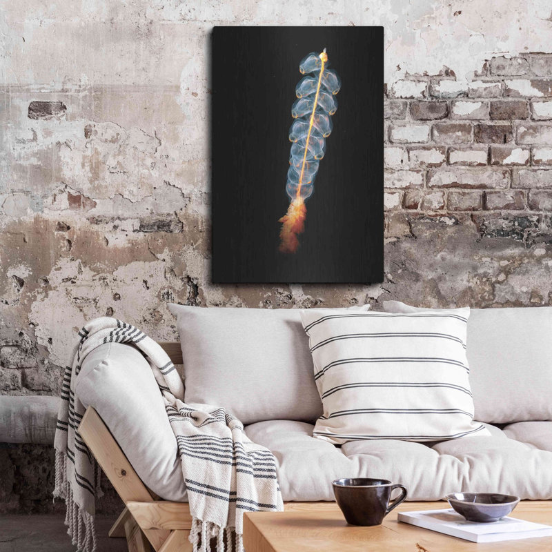 Art mural en métal Hokku Designs «Deep Sea Rocket» par Epic Portfolio, H 36 po x l 24 po