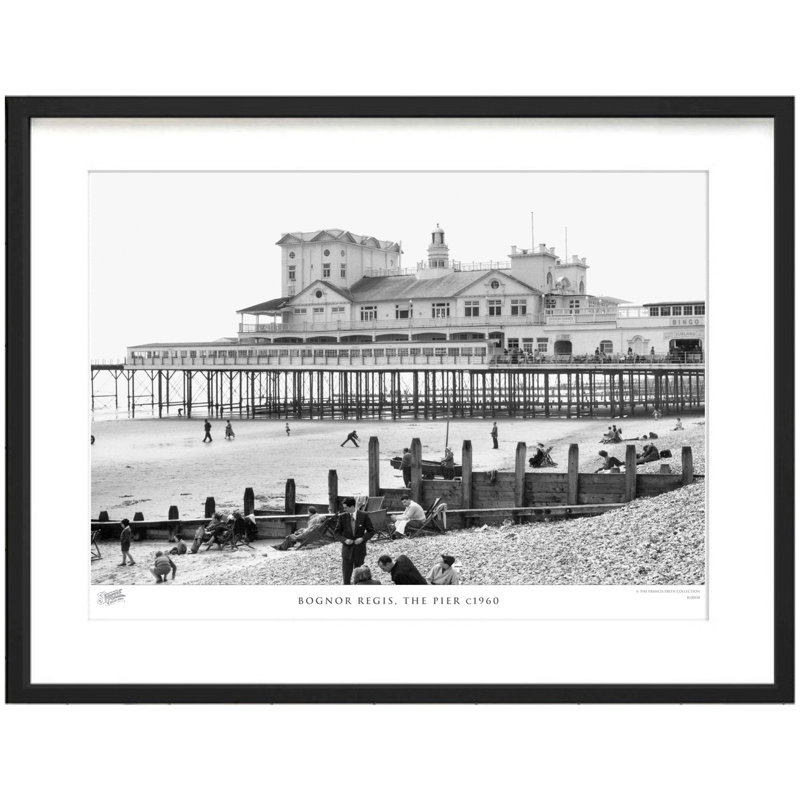 Bognor Regis, The Pier C1960 by Francis Frith - Single Picture Frame Print, 60cm H x 80cm W x 2.3cm D