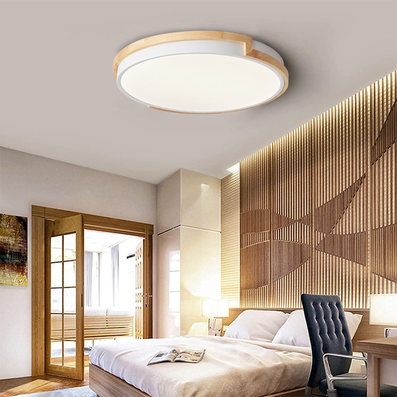 Aristaun LED Flush Mount, White, 4500