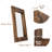Fontanez Farmhouse Wood Bathroom Wall Mirror-2091036589