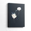 Cranes on Indigo I -Gallery Wraraped Cavas-1838116139