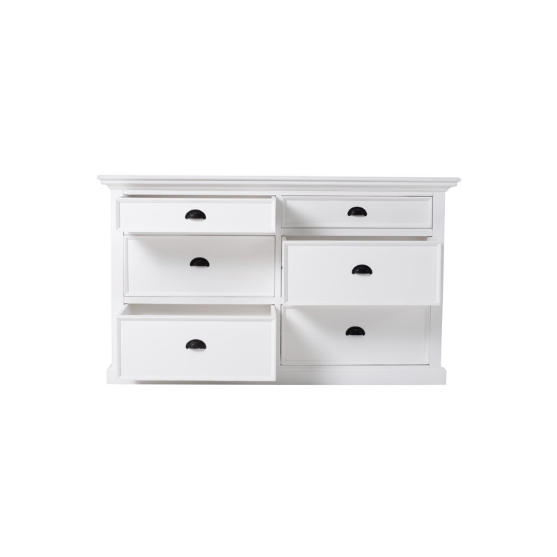 Commode double 6 tiroirs Anchita