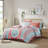 Twin Boho Comforter Set With Bed Sheets-119922343-119922342