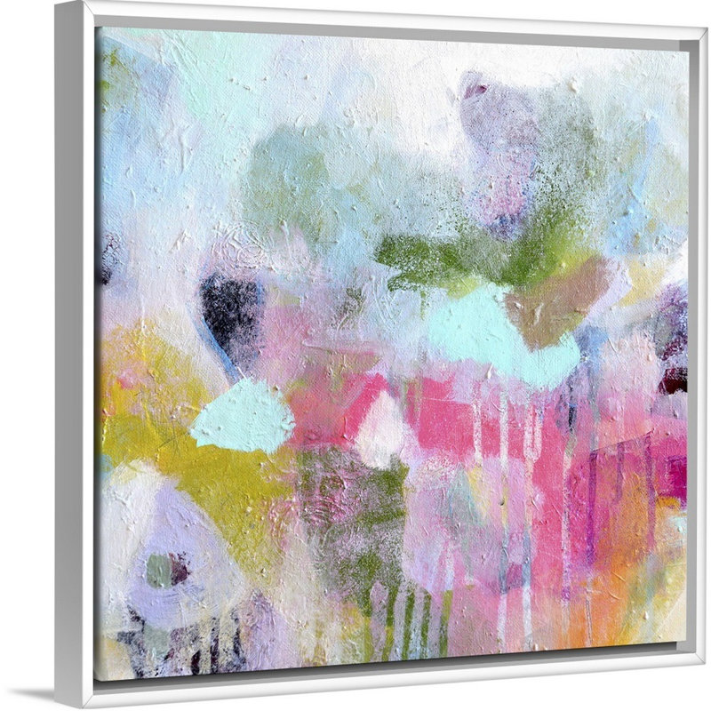 Ada par TA Marrison - reproduction sur toile, Cadre blanc, H 14 po x l 14 po x P 1,75 po