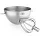 KitchenAid® 3 Quart Stainless Steel Bowl & Combi-Whip
