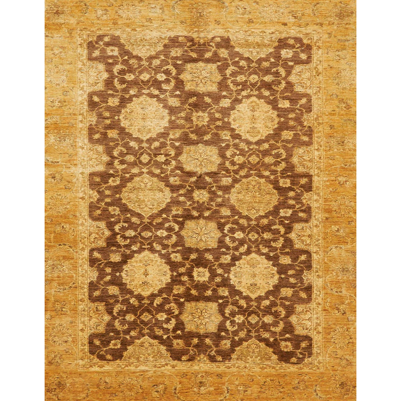 Tapis décoratif multicolore à motif abstrait, Rectangle 5 pi x 8 pi