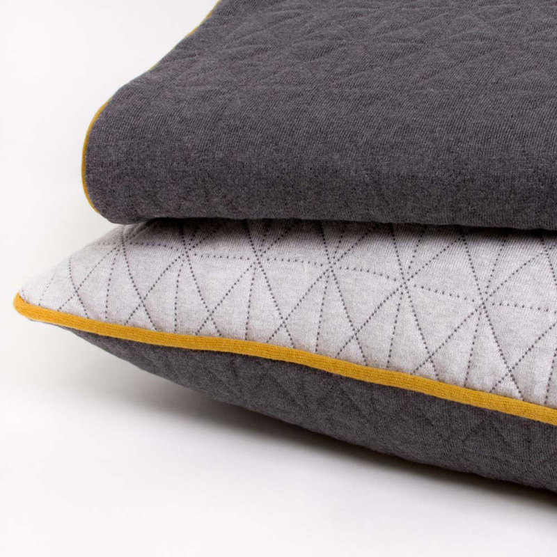 Kirk 100% Cotton Zipper Sham, Euro
