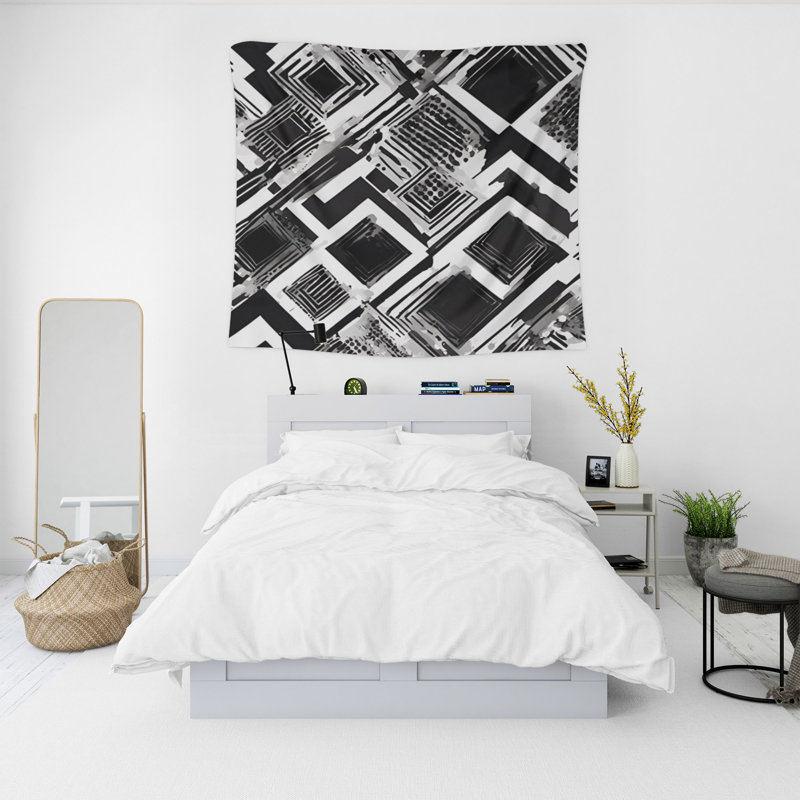 Tapisserie murale, H 88 po x l 104 po