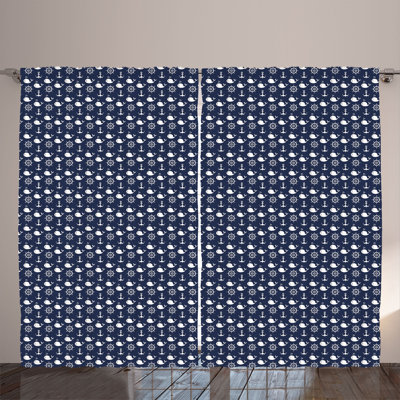 Polyester Standard Rod Pocket Curtain Pair