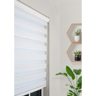 Quality Roller Zebra Blinds Dual Layer, Day Night Blinds for Windows -Cream, Shop Today. Get it Tomorrow!