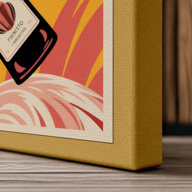 Print, 24x16 - 61.0 x 40.6 cm, Ochre Border