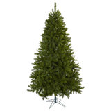 Sommer 90' H Lighted Artificial Fir Christmas Tree