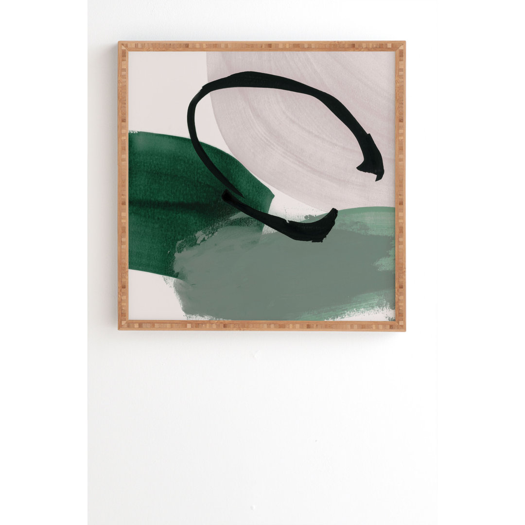 " Minimalist Painting 01 " by Iris Lehnhardt Society6 Mat 