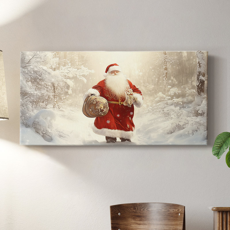 Christmas Series-XXXI- Gallery Wrapped Canvas -Ready to Hang, H 20 po x l 40 po