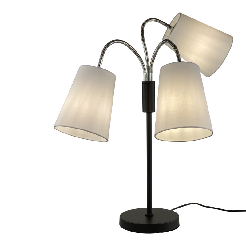 Lampe de bureau noire 35,4 po Greisy