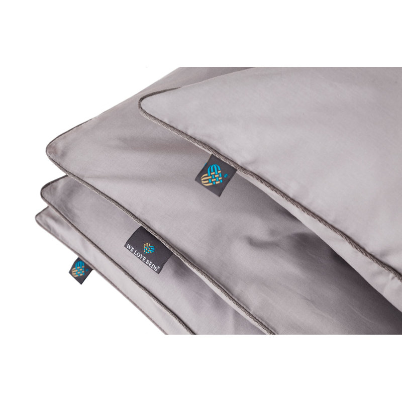No Pattern Duvet Cover Set, 155 x 200cm, Grey