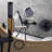 Contemporary 7.28" Wall Mounted Bathroom Tub Faucet in Matte Black, Lead-Free Solid Brass with Hand Shower-92610536