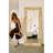 Suna 35 in. x 79 in. Natural Stone Rectangular Framed Mirror