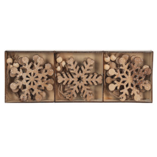 Ganz Holiday Snowflake Ornaments, 9 Piece Set